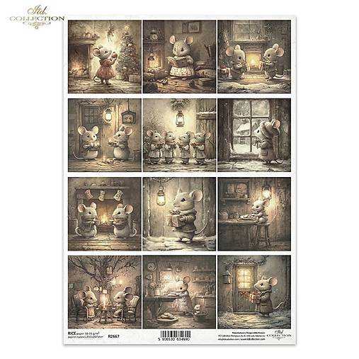 Papier - Ryžový papier R 2667 - 17598784_