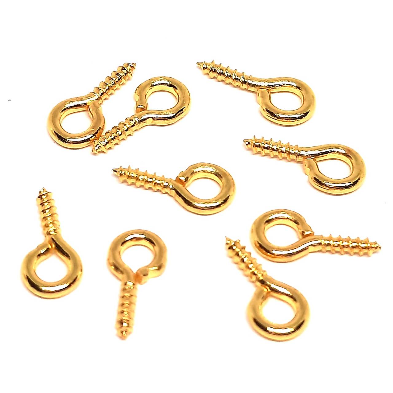 CHO-Skrutkovacie očko 5x10mm-1ks (zlatá)
