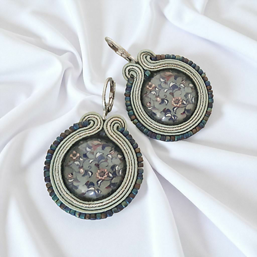 Náušnice - Soutache náušnice Layana - 17598275_