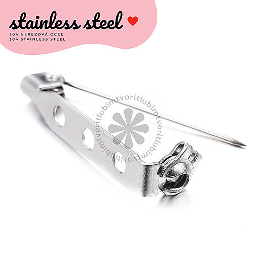 Komponenty - (5366) Brošňový mostík, 27 mm - 1 ks - 17598668_