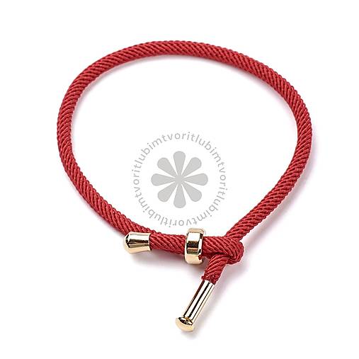 Komponenty - (5374) Komponent na DIY náramok - 1 ks - 17598694_