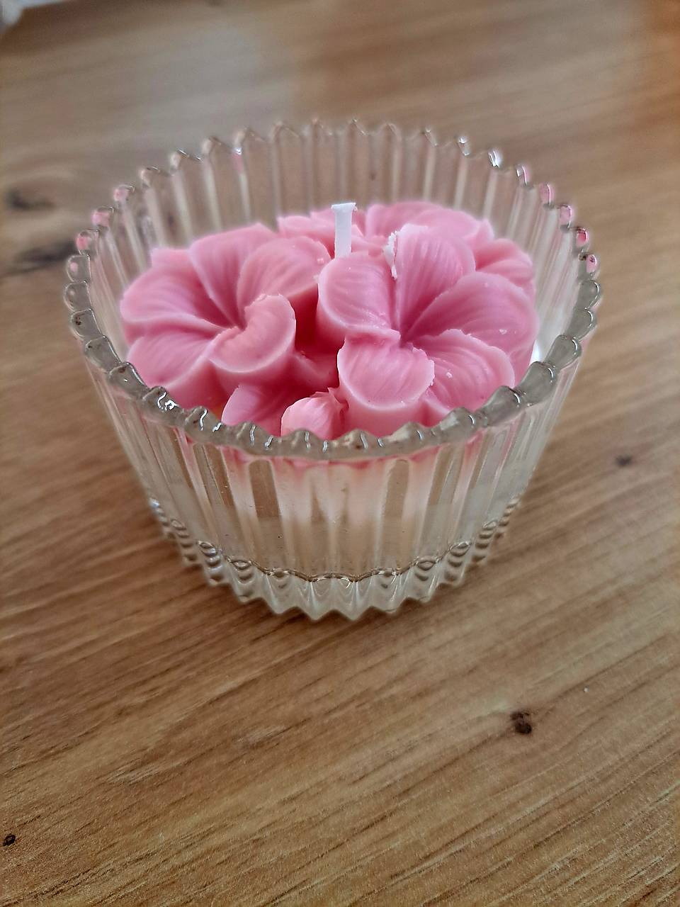 Sójová sviečka kvietok 