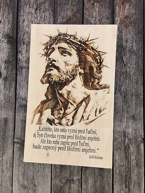 Dekorácie - Ježiš - 17599897_