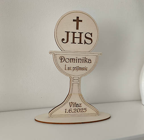 Dekorácie - Kalich 1.sv.prijímanie  - 17599938_