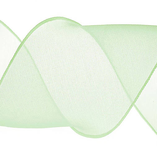 Zelené mašle na lavice, stoličky ...