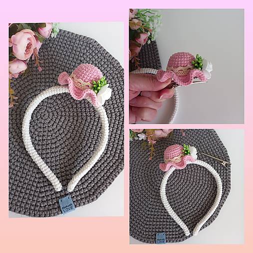 Ozdoby do vlasov - Čelenka a spona - 17599607_