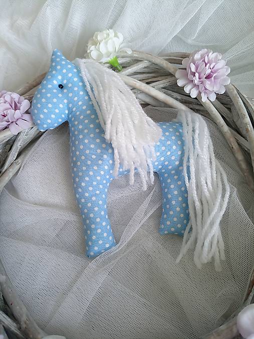 Darčeky pre svadobčanov - Koniky (Modrá) - 17600578_