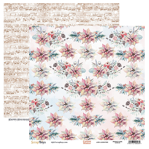 Papier - Obojstranný scrapbook papier COWI 04 - 17602131_