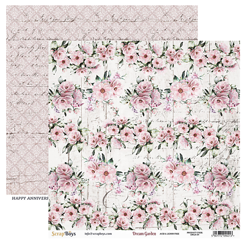 Papier - Obojstranný scrapbook papier DRGA 04 - 17602269_