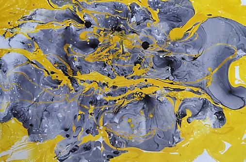 Obrazy - V kaľuži - 17602821_