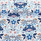 Textil - motýle, prémiový jemný predpraný a mäkčený 100 % ľan, šírka 145 cm - 17601309_