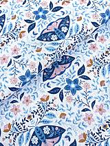 Textil - motýle, prémiový jemný predpraný a mäkčený 100 % ľan, šírka 145 cm - 17601310_