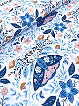 Textil - motýle, prémiový jemný predpraný a mäkčený 100 % ľan, šírka 145 cm - 17601311_