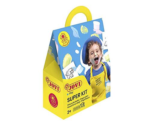 - 50% JOVI prstové farby, pastelové, 4x35 ml + 20 šablón, pôvod. cena 13,50€