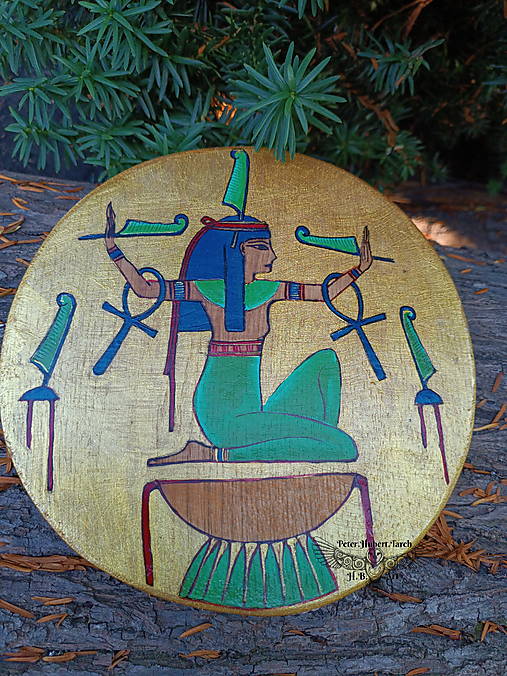 Obrazy - MAAT - egyptská bohyňa - Maat - egyptian goddess - 17603366_