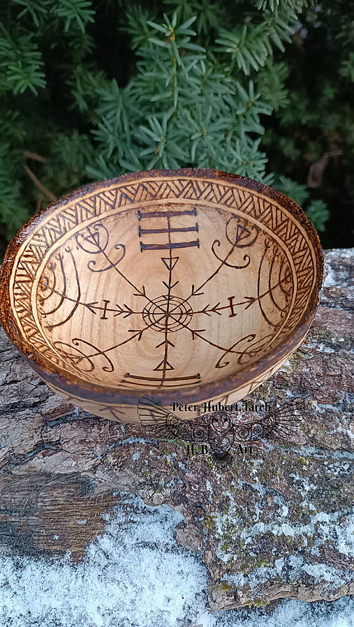 Nádoby - Vikingská miska - Veldismagn - Viking bowl - 17604429_