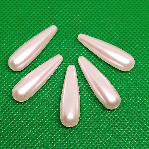Kvapka plast-1ks (30x10mm-krémová)