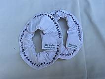 Ozdoby do vlasov - Eco Joy Schrunchie (Alba) - 17604537_