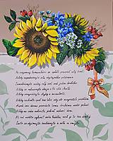 Dekorácie - Obraz na objednávku: Svadobný - 17604048_