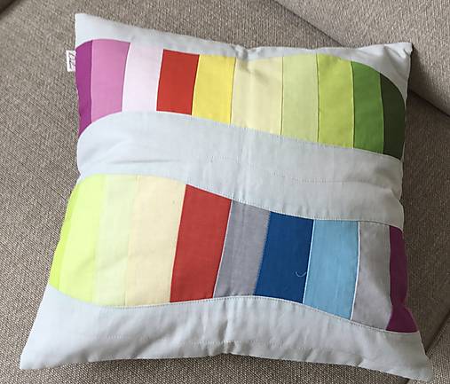 Úžitkový textil - moderný patchwork - 17603465_