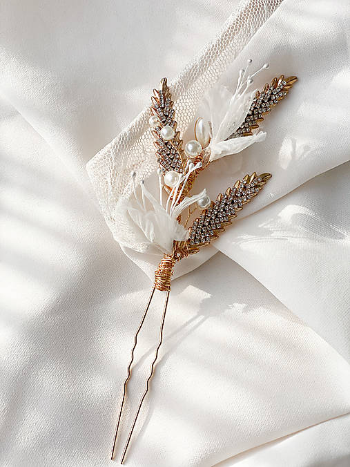 Iné šperky - Svadobná spona - 17605804_