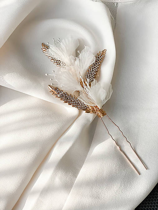 Iné šperky - Svadobná spona - 17605805_