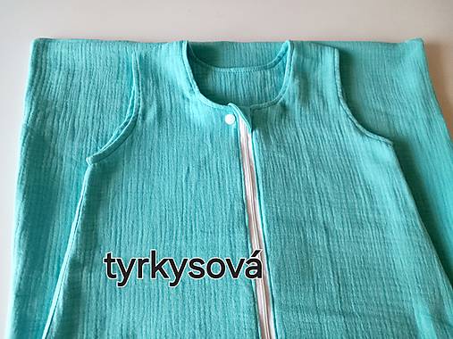 Detský textil - letný vak - mušelín 1TOG /  2 vrstvy - 17605818_