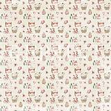 Papier - Scrapbook papier Girly 8x8 - 17607464_