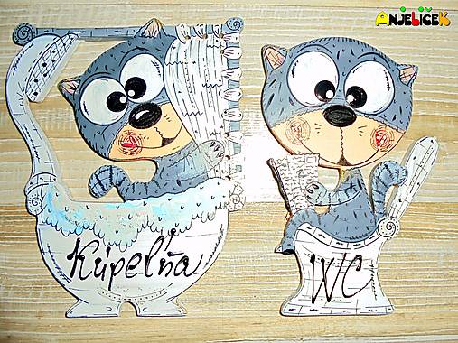 Tabuľky - Menovky - kúpeľňa a WC - 17606612_
