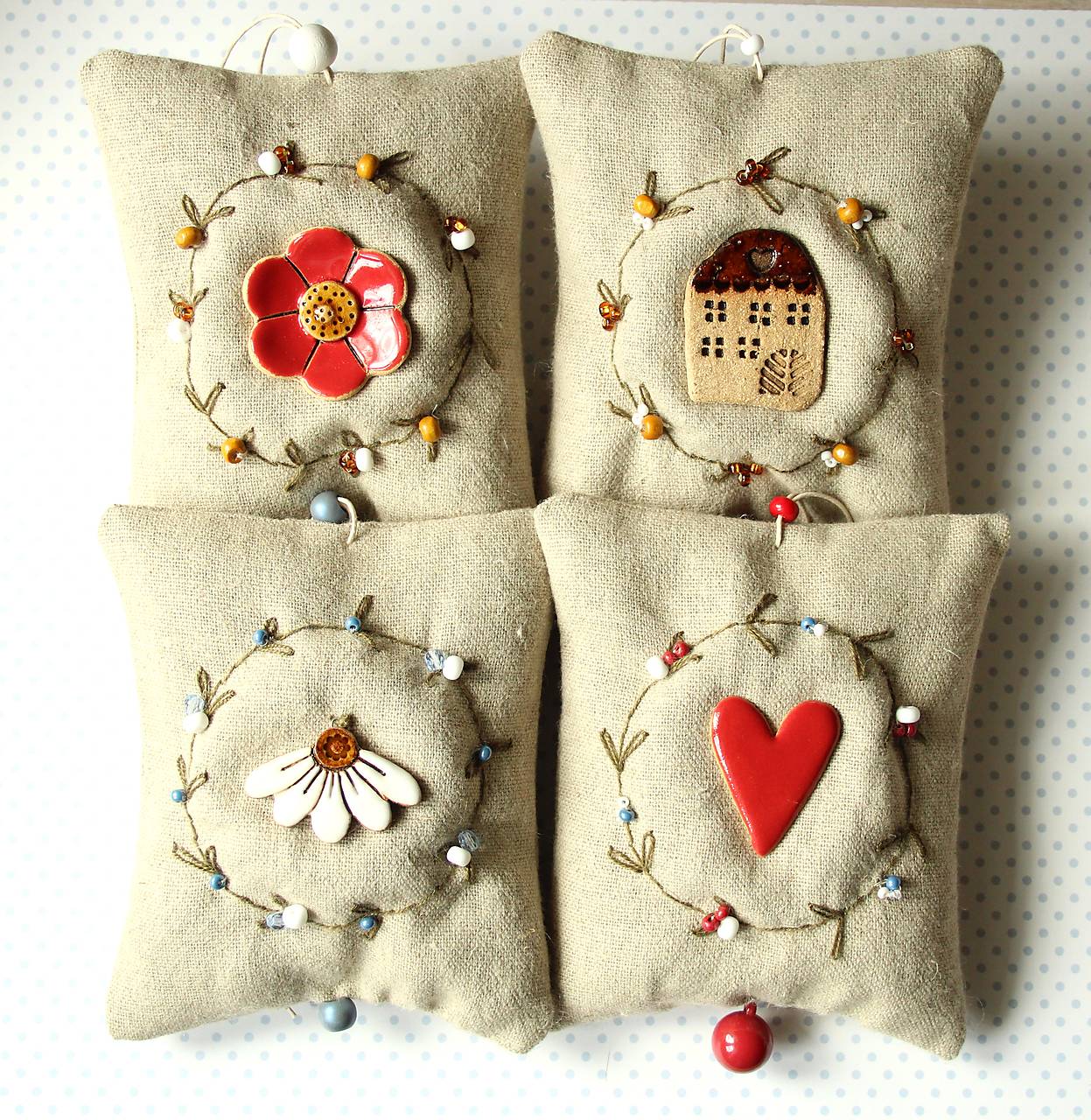 Levanduľové vrecko na zavesenie 