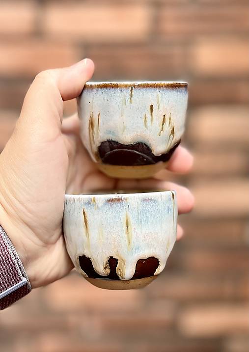 Espresso pohárik (oceán) kamenina