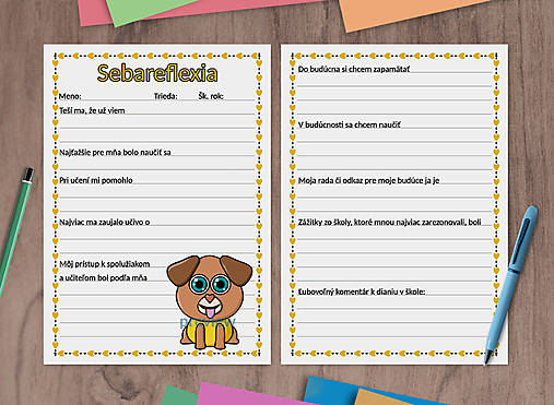 Hračky - Sebareflexia (formatívne hodnotenie) - roztomilé zverky maznáčikovia (psík) - 17608267_