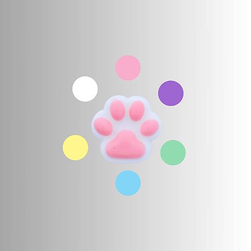 Squishy - Labka Vyber si farbu