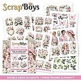 Papier - Scrapboys scrapbook papier Pop Up 6x6 Sweet Peonies - 17610988_