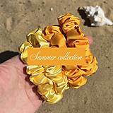  - Saténová scrunchie MINI | Summer collection - 17610957_
