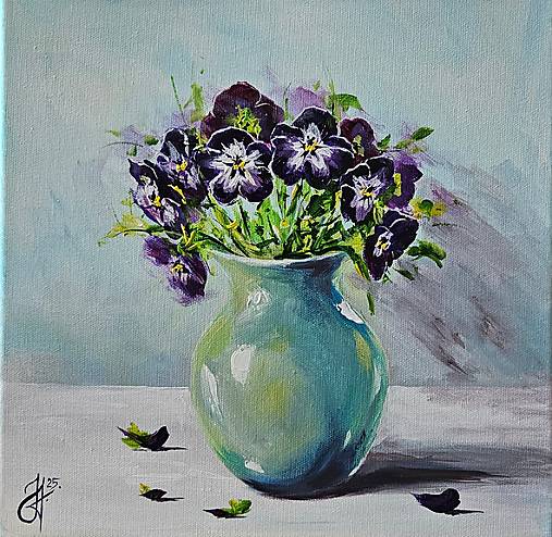 Obrazy - Obraz "Sirôtky", 30x30 cm - 17611352_