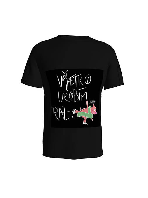 Unisex bavlnené tričko pre všetkých čo majú na všetko svoj čas
