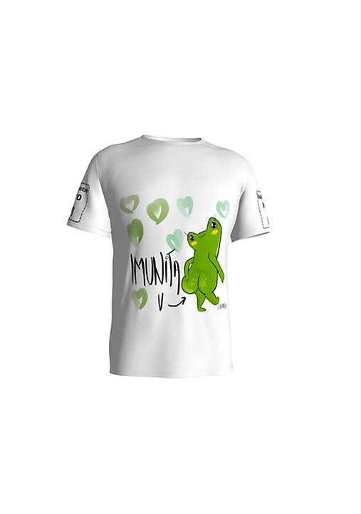 Unisex bavlnené tričko pre tých ktorí majú imunitu v keli!