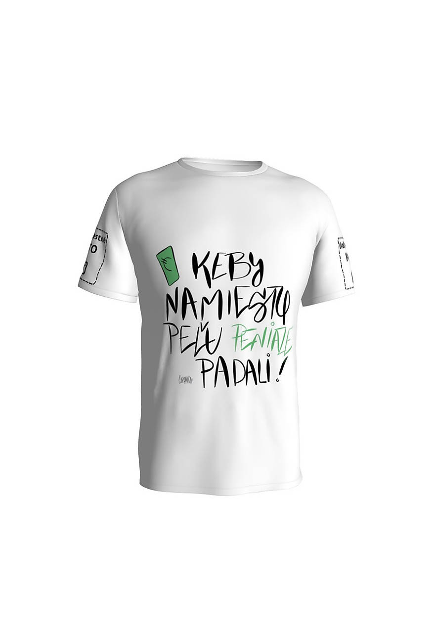 Unisex bavlnené tričko pre ľudí ktorí chcú namiesto peľu euráče!