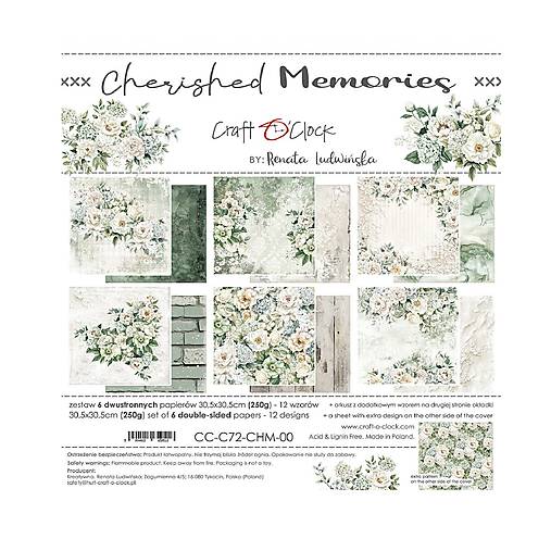 Papier - Scrapbook papier 12x12 Cherished Memories - 17613236_