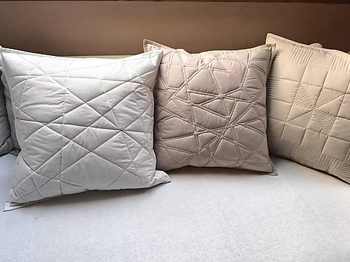 Dekoračné vankúše (Smotanový)