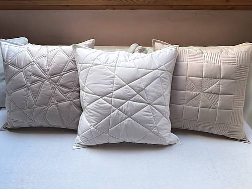 Dekoračné vankúše (Smotanový)