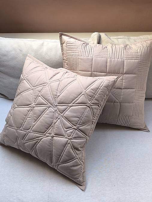 Dekoračné vankúše (Mocca béžový I)