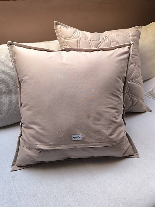 Dekoračné vankúše (Mocca béžový I)