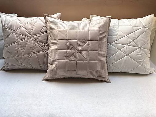 Dekoračné vankúše (Mocca béžový II)