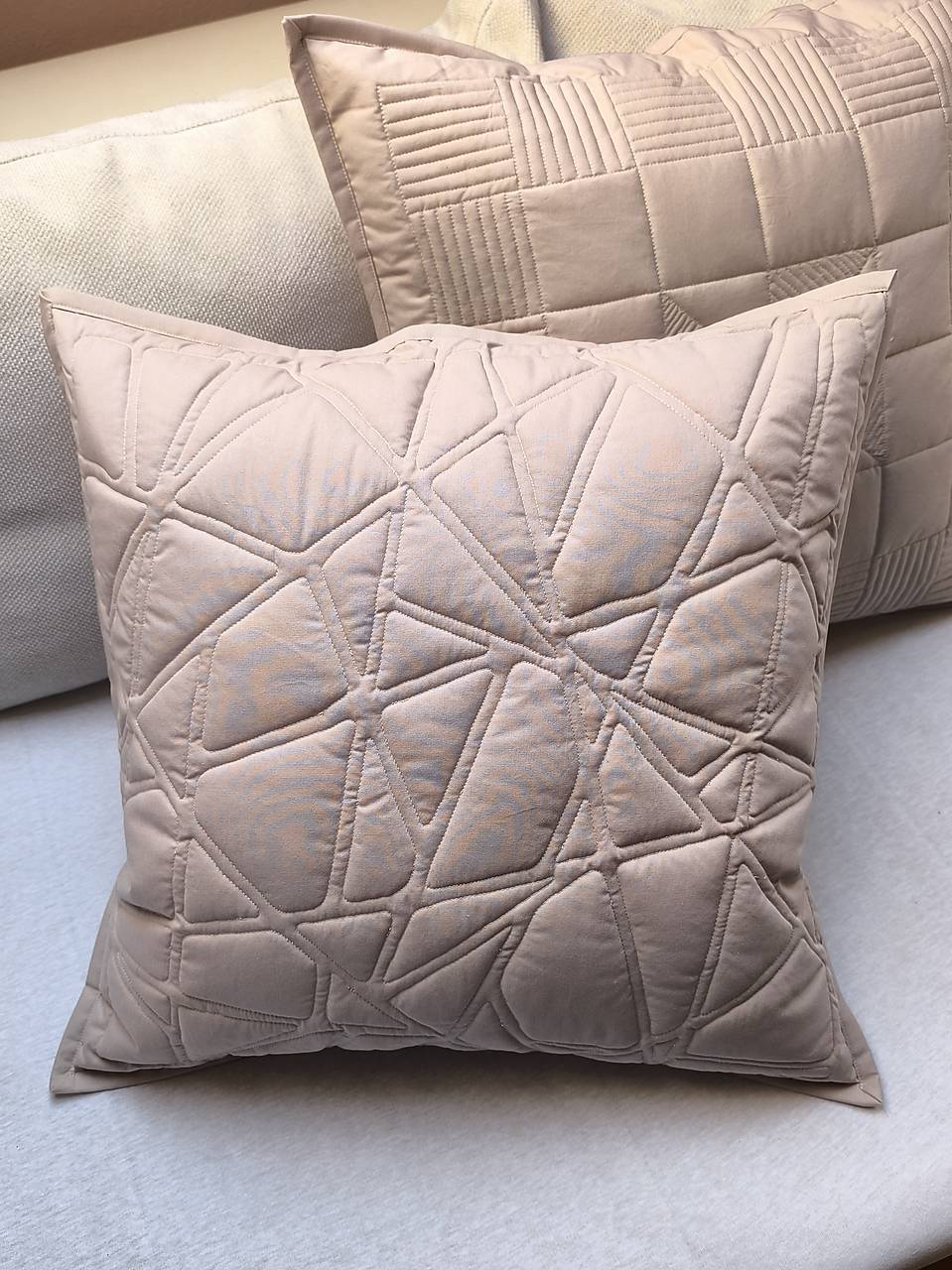 Dekoračné vankúše (Mocca béžový I)