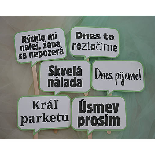 Svadobné rekvizity