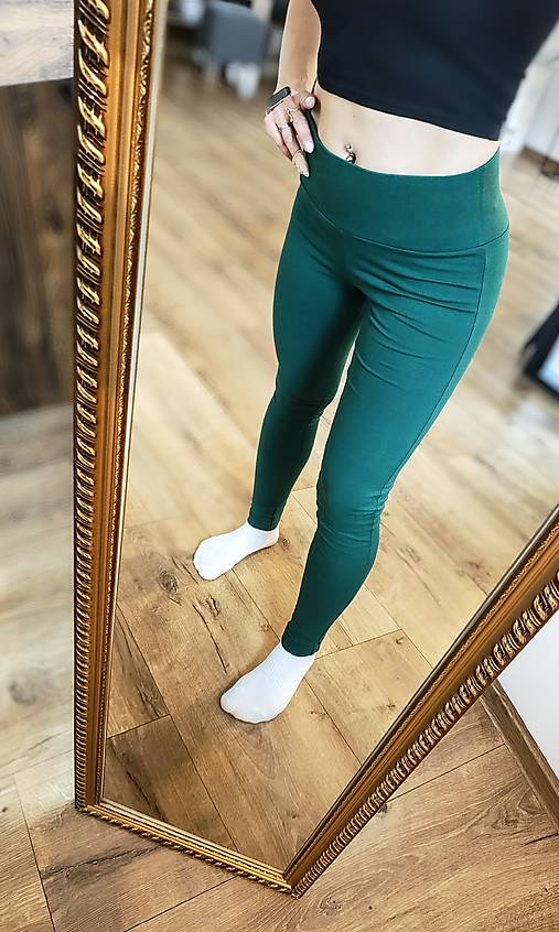 Dámske legíny YOGA s vysokým pásom