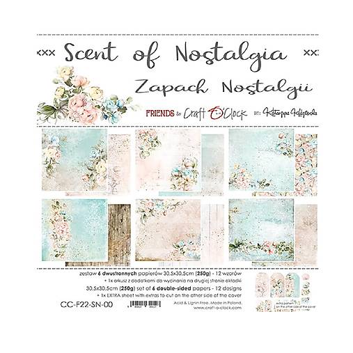 Papier - Scrapbook papier Scent of Nostalgia 12 x 12 - 17614525_