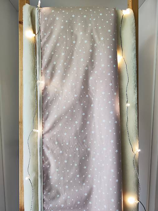 Úžitkový textil - Deka 100% ovčie rúno MERINO ELEGANT 140 x 210 cm Hviezdičky  púdrova ružová - 17615066_